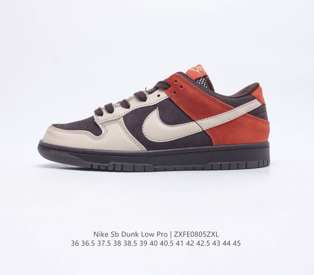 耐克Nike Dunk Low 板鞋 SB系列经典百搭休闲运动板鞋加厚鞋舌的填充 使舒适性大大提升 同时也更方便穿脱中底部分则加入了脚感柔软舒适ZoomAir气