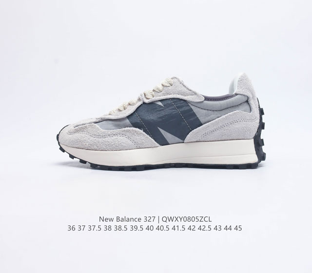 特价纯原翘屁股版本 NB 新百伦 New Balance MS327系列复古休闲运动慢跑鞋时尚男女运动鞋 以更纯粹的复古风格设计打造的全新造型 侧身还以解构设