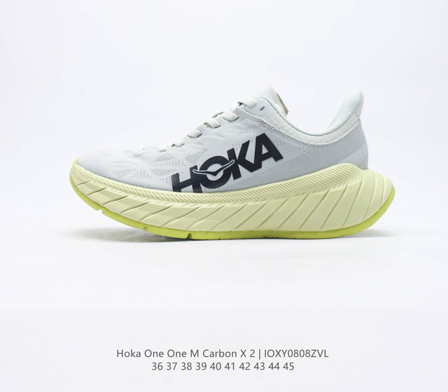 Hoka OneOne 男女鞋卡奔跑鞋马拉松公路跑鞋Carbon X 2跑步鞋 全碳跑鞋 一直在跑步领域深耕细作的 HOKA ONE ONE 带来全新碳板跑鞋