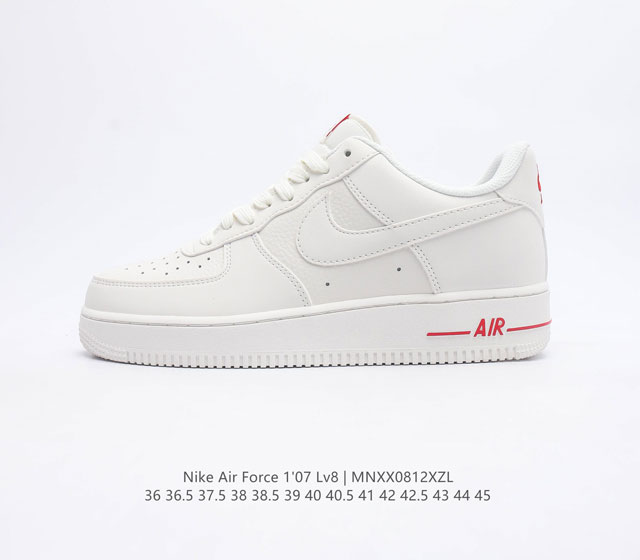 耐克Nike Air Force 1 Low 空军一号 AF1 低帮百搭休闲运动板鞋 柔软 弹性十足的缓震性能和出色的中底设计 横跨复古与现代的外型结合 造就出