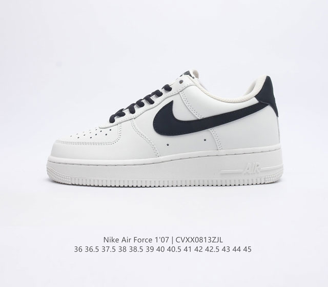 耐克Nike Air Force 1 Low 空军一号 AF1 低帮百搭休闲运动板鞋 柔软 弹性十足的缓震性能和出色的中底设计 横跨复古与现代的外型结合 造就出