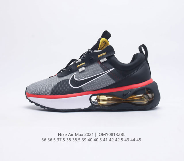 耐克 Nike Air Max 2021 男女子运动鞋气垫缓震慢跑鞋 集众多优点于一身 足底搭载革新型 Air 缓震配置 泡绵中底带来柔软轻盈脚感 塑就理想的舒