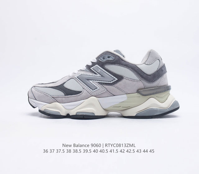 NB 新百伦 New Balance NB9060官方正品春季千禧小象蹄男女款9060舒适百搭老爹鞋全新 9060 款式将经典风格与现代设计融合到日常多功能性中