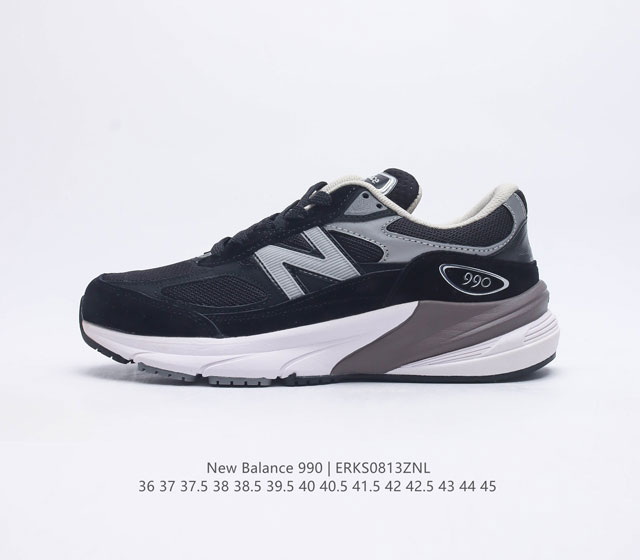 New Balance 新百伦 NB990 真标带半码 新百伦M990系列 NB经典复古休闲运动慢跑鞋 货号 M990BG6尺码 36 37 37.5 38 3