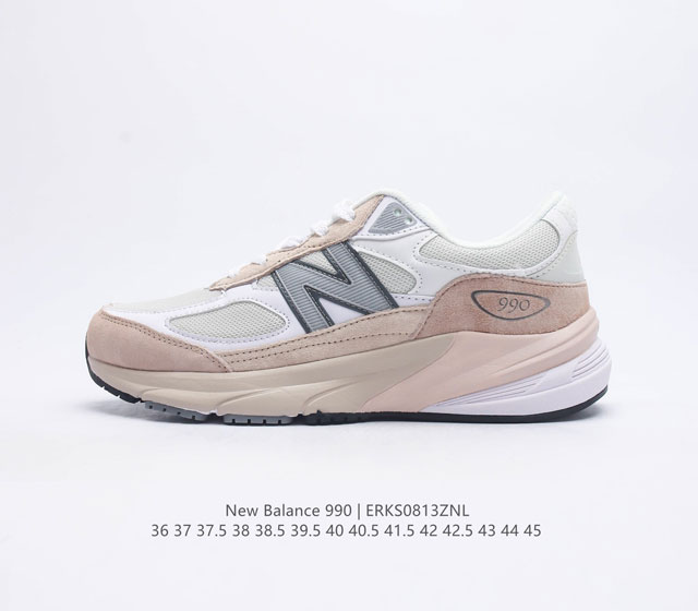 New Balance 新百伦 NB990 真标带半码 新百伦M990系列 NB经典复古休闲运动慢跑鞋 货号 M990BG6尺码 36 37 37.5 38 3