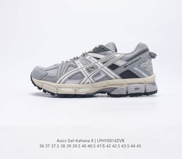 ASICS 亚瑟士 GEL-KAHANA 8 男女鞋越野跑步鞋抓地稳定运动鞋缓震耐磨跑鞋GEL-KAHANA系列为实用级越野跑鞋 融合机能和户外潮流强势回归 核