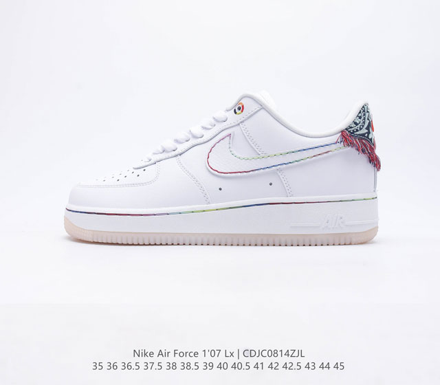 耐克Nike Air Force 1 Low 空军一号 AF1 低帮百搭休闲运动板鞋 柔软 弹性十足的缓震性能和出色的中底设计 横跨复古与现代的外型结合 造就出