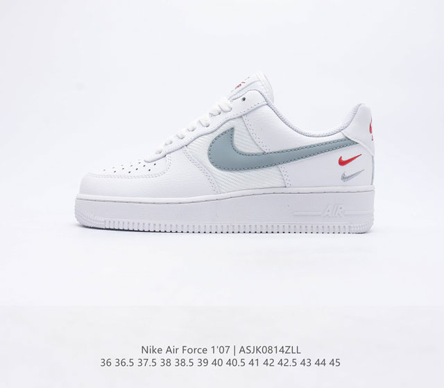 耐克 Nike Air Force 1 '07空军一号经典篮球鞋休闲运动鞋 穿上 Air Force 1 '07 运动鞋革新经典篮球鞋 助你踢踩跳跺 滑步旋转