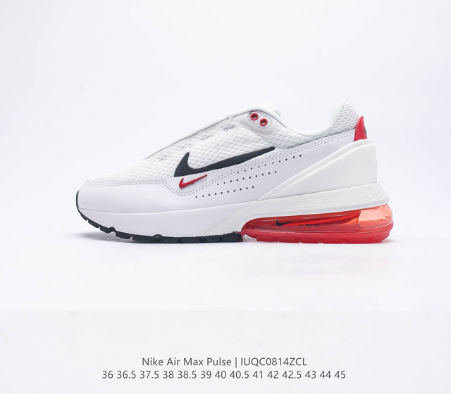 Nike耐克 男女鞋夏新款 AIR MAX PULSE 技术风球鞋 休闲运动气垫跑步鞋大热潜力股 Nike 亮相全新 Air Max Pulse 鞋型 舒适到飞