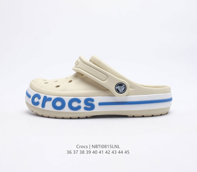 卡骆驰Crocs 男女鞋真标原环保材料 采用高工艺EVA一次爆炸鞋底模) 组合缓震鞋床材质 后跟魔术贴调节绑带,拖鞋凉鞋随意切换今夏必备单品,美国休闲鞋履品牌