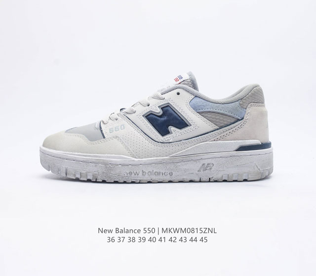 New Balance 550 #新百伦 复古百搭篮球鞋时尚男女运动板鞋 首次亮相于 1989 年的 550 鞋款 延续 New Balance 标志性品牌元素