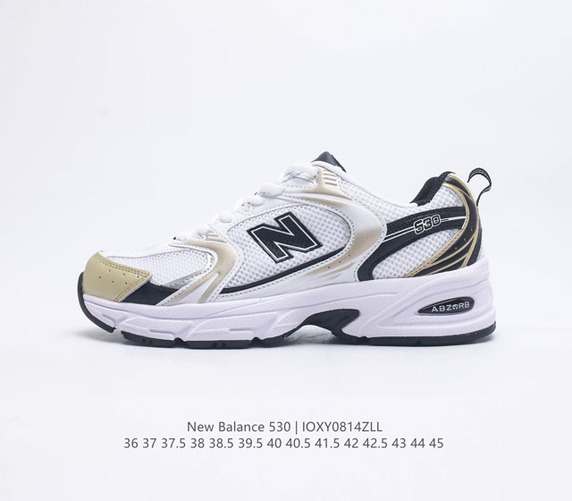 真标 新百伦 NB530运动鞋 New Balance 530 复古跑鞋厚底增高老爹运动鞋NB530这鞋双确实是NB家经复典古款式之一 以全科新技诠释 成打功