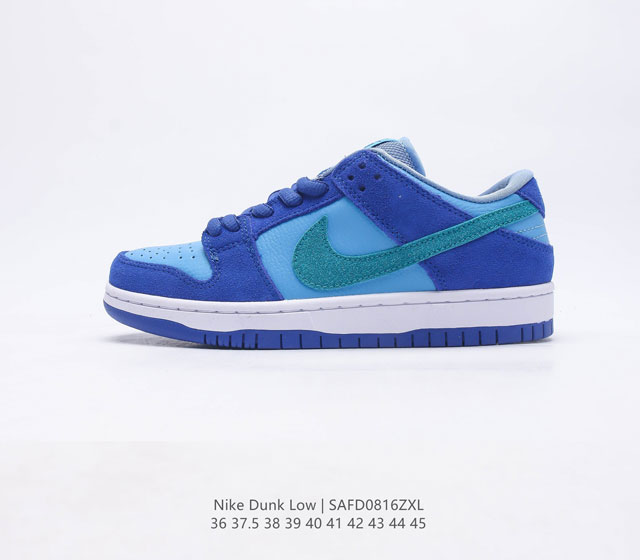 耐克Nike Dunk Low 板鞋 SB系列经典百搭休闲运动板鞋加厚鞋舌的填充 使舒适性大大提升 同时也更方便穿脱中底部分则加入了脚感柔软舒适ZoomAir气