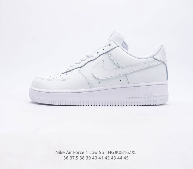 耐克Nike Air Force 1 Low 空军一号 AF1 低帮百搭休闲运动板鞋 柔软 弹性十足的缓震性能和出色的中底设计 横跨复古与现代的外型结合 造就出