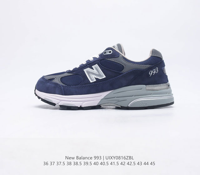 新百伦 New balance 993是新百伦顶级鞋款99X系列的其中一款 是新百伦99x经过改进后的第三版 是诸多知名人士的首选跑鞋 选一双合适你的运动鞋 如