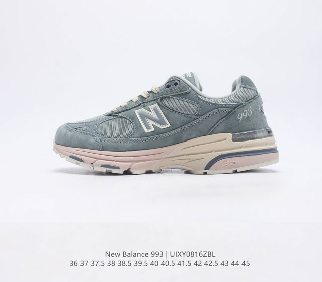 新百伦 New balance 993是新百伦顶级鞋款99X系列的其中一款 是新百伦99x经过改进后的第三版 是诸多知名人士的首选跑鞋 选一双合适你的运动鞋 如