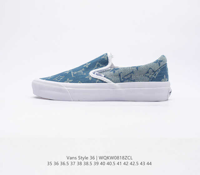 真标 带半码 VANS 万斯 Style 36 经典低帮帆布休闲运动硫化滑板板鞋真的是吹爆的系列,那就是VansStyle36系列低帮经典复古文化休闲运动篮球鞋