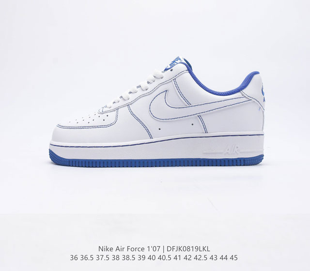 耐克Nike Air Force 1 Low 空军一号 AF1 低帮百搭休闲运动板鞋 柔软 弹性十足的缓震性能和出色的中底设计 横跨复古与现代的外型结合 造就出