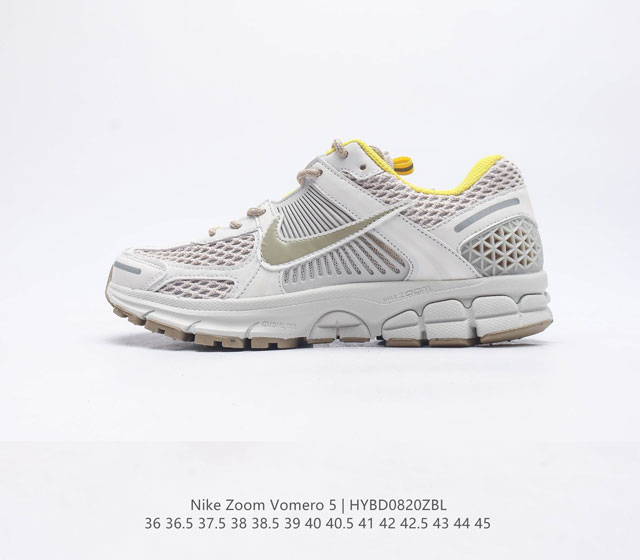 Nike 耐克夏季 ZOOM VOMERO 5 运动鞋休闲训练跑步鞋Nike Zoom Vomero 5 男女子运动鞋妥帖包覆足部 提供透气支撑效果 耐穿材料组