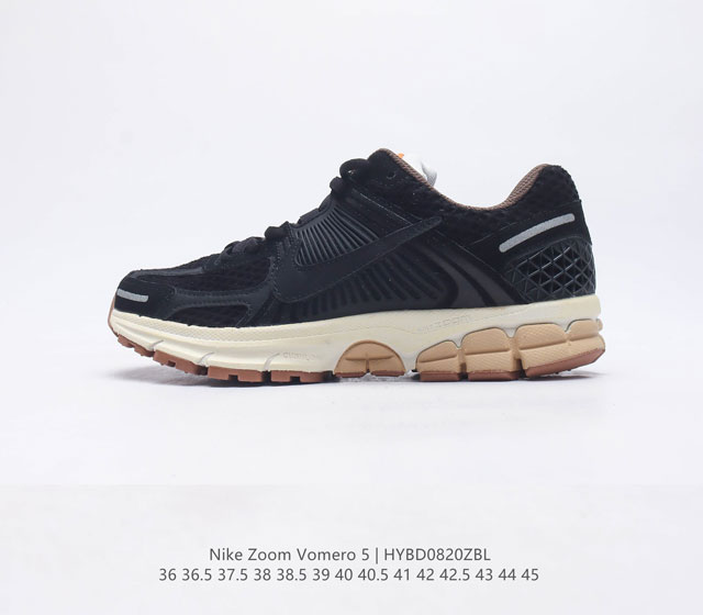 Nike 耐克夏季 ZOOM VOMERO 5 运动鞋休闲训练跑步鞋Nike Zoom Vomero 5 男女子运动鞋妥帖包覆足部 提供透气支撑效果 耐穿材料组