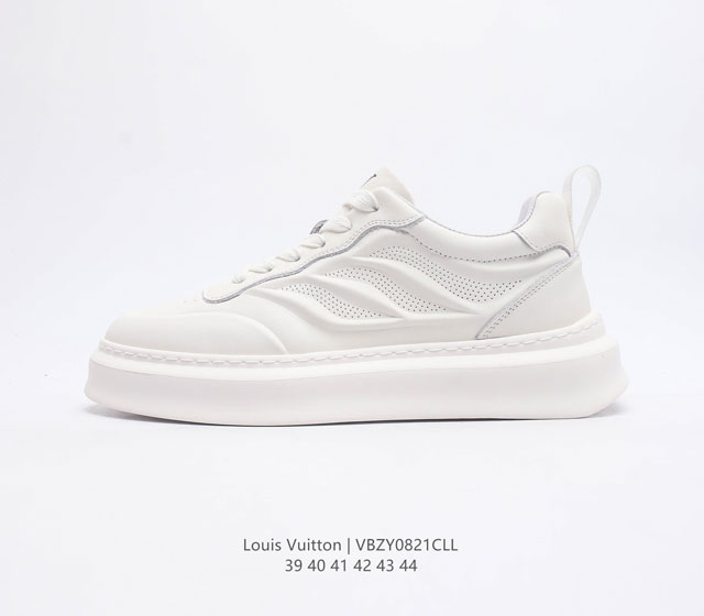 LV 男鞋 STELLAR SNEAKER 路易威登厚底增高板鞋 最新LV复古老爹鞋 #杨幂 关晓彤 官方等多明星网红同款 快手抖音等多平台热推 LOUIS V