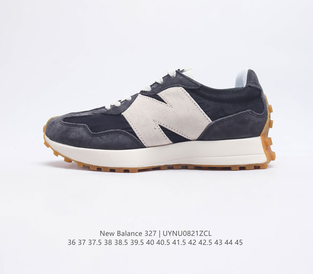 NB 新百伦 New Balance MS327系列复古休闲运动慢跑鞋时尚男女运动鞋 以更纯粹的复古风格设计打造的全新造型 侧身还以解构设计 将 N 字标志以做