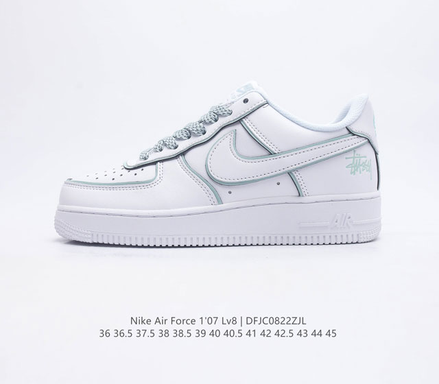 耐克Nike Air Force 1 Low 空军一号 AF1 低帮百搭休闲运动板鞋 柔软 弹性十足的缓震性能和出色的中底设计 横跨复古与现代的外型结合 造就出