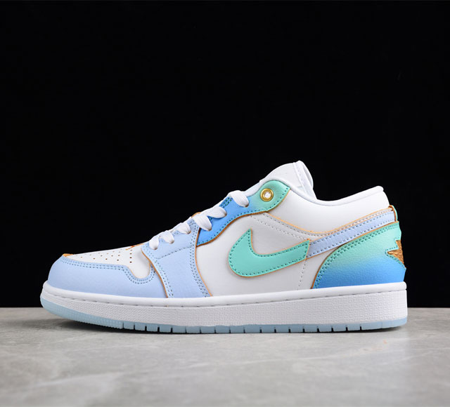 Air Jordan 1 Low AJ1 乔1海盐蓝 低帮文化休闲板鞋 FN8899-131尺码 36 36.5 37.5 38 38.5 39 40 40.5