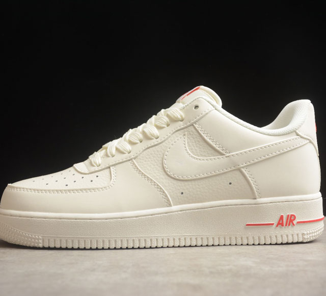 Nk Air Force 1'07 Low 校园红 满天星 空军一号低帮休闲板鞋 CY0200-351打造纯正空军版型#专注外贸渠道 全掌内置蜂窝气垫 #原盒配