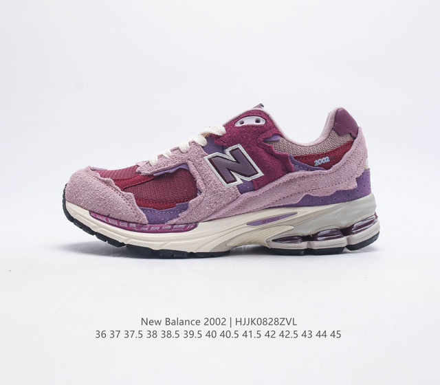 新百伦 New Balance 2002R 跑鞋 男女运动鞋 沿袭了面世之初的经典科技 以 Encap 中底配以升级版 N-Ergy 缓震物料 鞋面则采用特色的