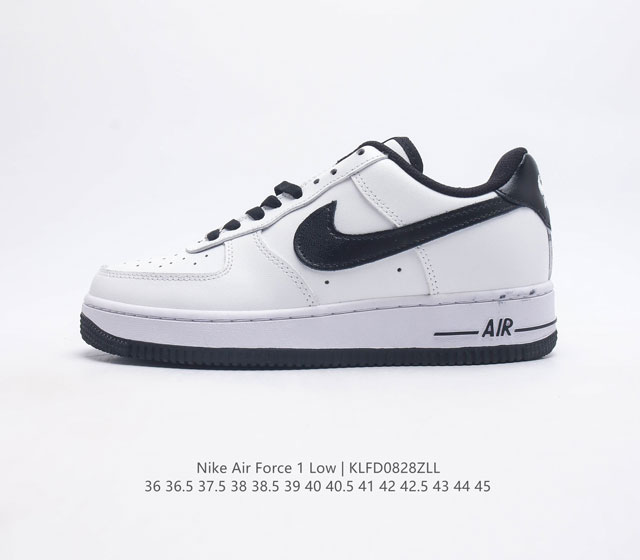 耐克nike Air Force 1 Low 空军一号 Af1 低帮百搭休闲运动板鞋 柔软 弹性十足的缓震性能和出色的中底设计 横跨复古与现代的外型结合 造就出