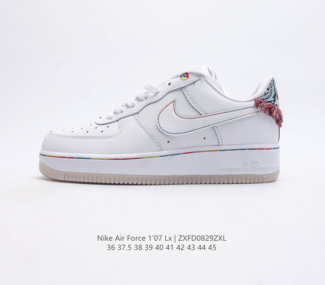 耐克nike Air Force 1 Low 空军一号 Af1 低帮百搭休闲运动板鞋 柔软 弹性十足的缓震性能和出色的中底设计 横跨复古与现代的外型结合 造就出