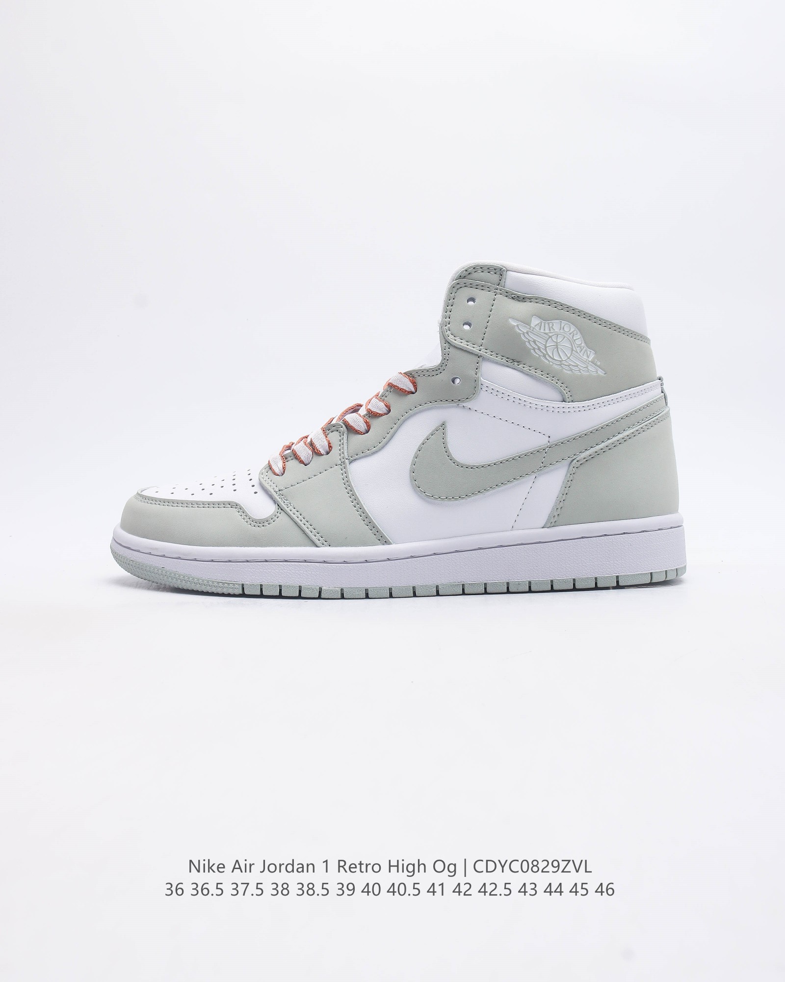 头层皮 耐克 Nike Air Jordan 1 Retro High Og 乔丹一代篮球鞋复刻运动鞋 皮面高帮板鞋的设计灵感源自运动夹克 带你重温入选球队时刻