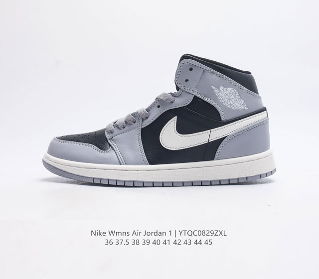 耐克 Nike Air Jordan 1 Retro High Og 乔丹一代篮球鞋复刻运动鞋 皮面高帮板鞋的设计灵感源自运动夹克 带你重温入选球队时刻 采用经