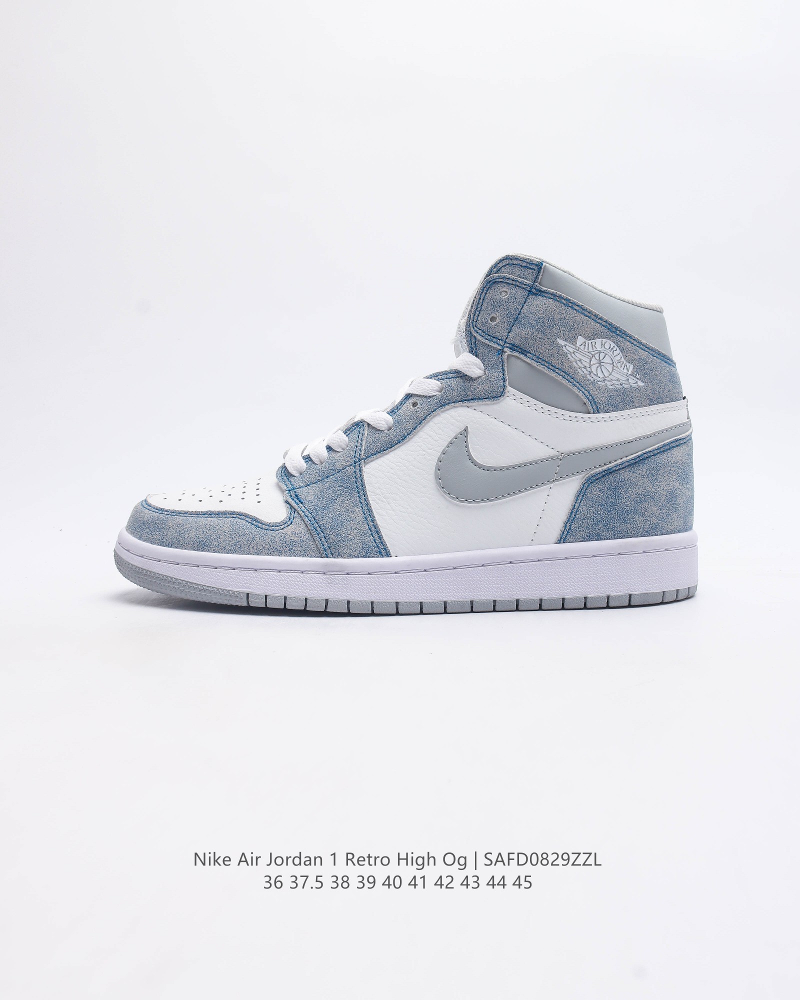 耐克 Nike Air Jordan 1 Retro High Og 乔丹一代篮球鞋复刻运动鞋 皮面高帮板鞋的设计灵感源自运动夹克 带你重温入选球队时刻 采用经