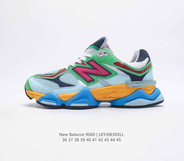 Nb 新百伦 New Balance Nb9060官方正品春季千禧小象蹄男女款9060舒适百搭老爹鞋 全新 9060 款式将经典风格与现代设计融合到日常多功能性