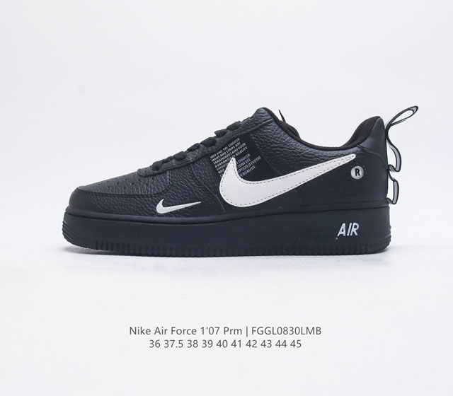 耐克 Nike Air Force 1 07 Prm 空军一号运动鞋复古板鞋 以实力演绎传奇篇章 从 80 年代的篮球场到现今的街头和校园 数十年来 此款运动鞋