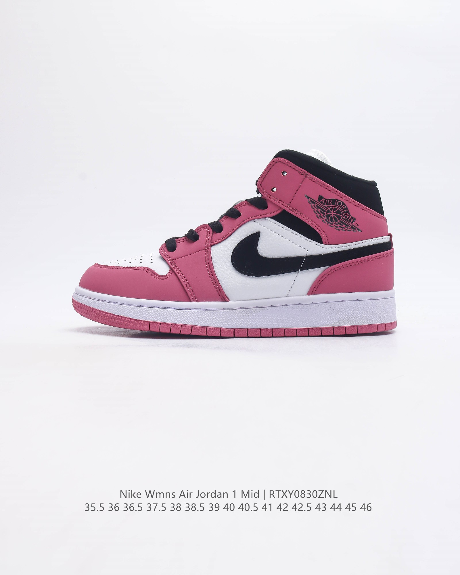 公司级 头层皮 耐克 Nike Air Jordan 1 Mid 男女子篮球鞋时尚轻盈板鞋aj1乔1运动鞋 乔丹一代 高帮复古休闲篮球鞋 Air Jordan