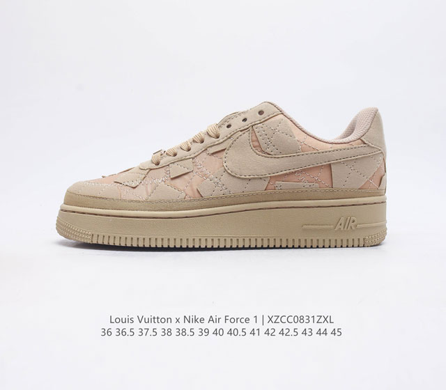 联名空军一号 耐克 Nike 耐克空军低帮板鞋 Lv 路易威登 串标 耐克nike Air Force 1 Low X Lv联名 空军一号低帮百搭休闲运动板鞋