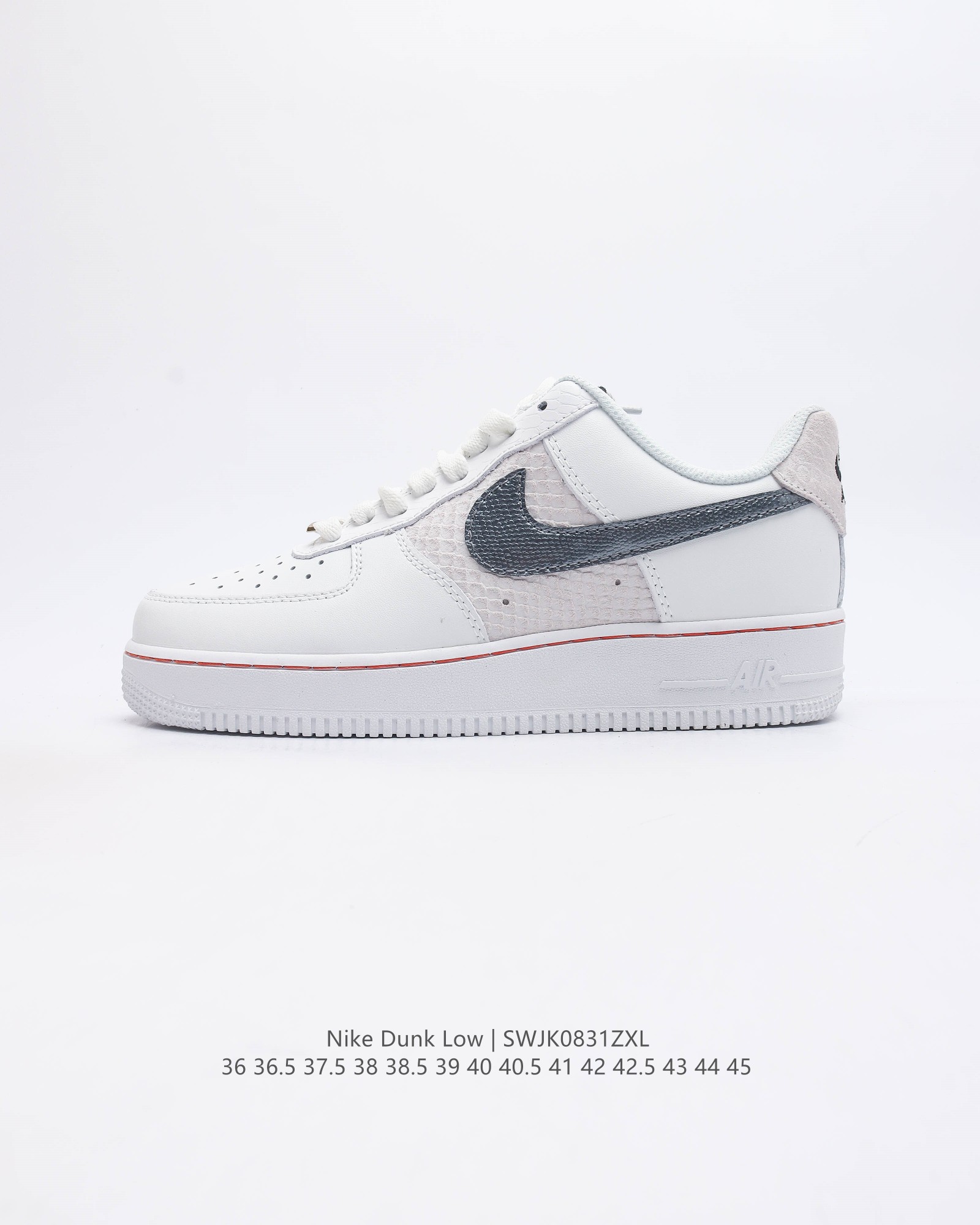 耐克nike Air Force 1 Low 空军一号低帮百搭休闲运动板鞋 柔软 弹性十足的缓震性能和出色的中底设计 横跨复古与现代的外型结合 造就出风靡全球三