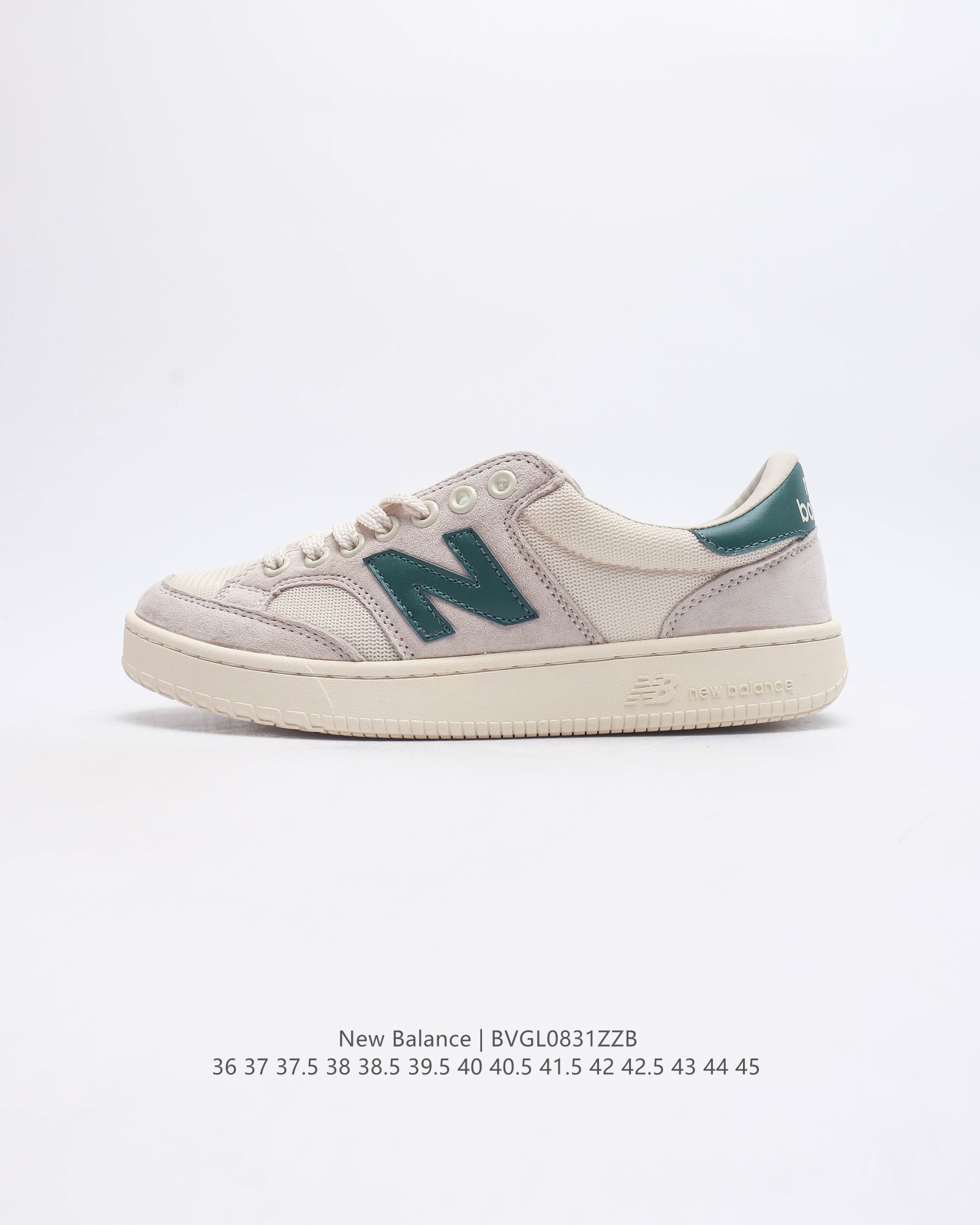 真标 New Balance 新百伦 时尚复古板鞋男女运动鞋 采用牛剖层革及透气织物面拼接构成 中底搭配轻质复古eva材质 防滑橡胶波纹外底 打造简约百搭风格