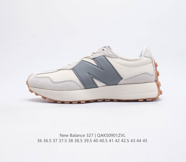 Nb 新百伦 New Balance Ms327系列复古休闲运动慢跑鞋时尚男女运动鞋 以更纯粹的复古风格设计打造的全新造型 侧身还以解构设计 将 N 字标志以做