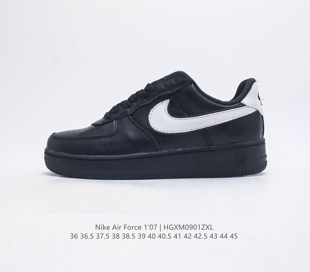 耐克 Nike Air Force 1 07 空军一号 Af1低帮百搭休闲运动板鞋 柔软 弹性十足的缓震性能和出色的中底设计 横跨复古与现代的外型结合 造就出风