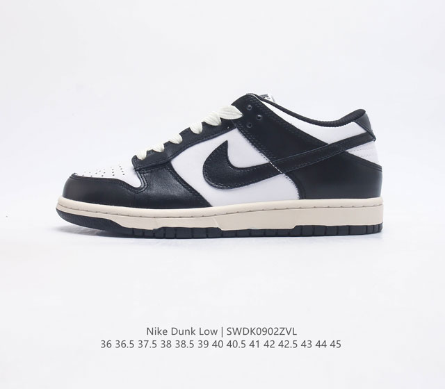 真标 耐克nike Dunk Low 板鞋 Sb系列经典百搭休闲运动板鞋加厚鞋舌的填充 使舒适性大大提升 同时也更方便穿脱中底部分则加入了脚感柔软舒适zooma