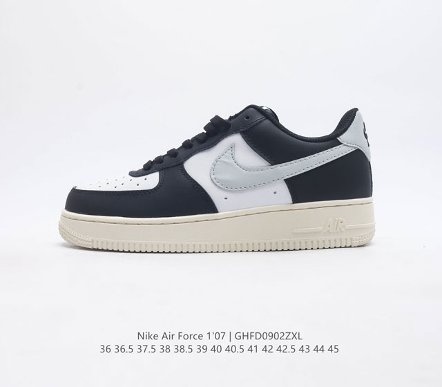 耐克 Nike Air Force 1 07 空军一号 Af1低帮百搭休闲运动板鞋 柔软 弹性十足的缓震性能和出色的中底设计 横跨复古与现代的外型结合 造就出风