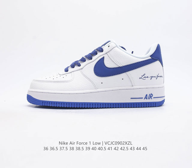 耐克nike Air Force 1 Low 空军一号低帮百搭休闲运动板鞋 柔软 弹性十足的缓震性能和出色的中底设计 横跨复古与现代的外型结合 造就出风靡全球三