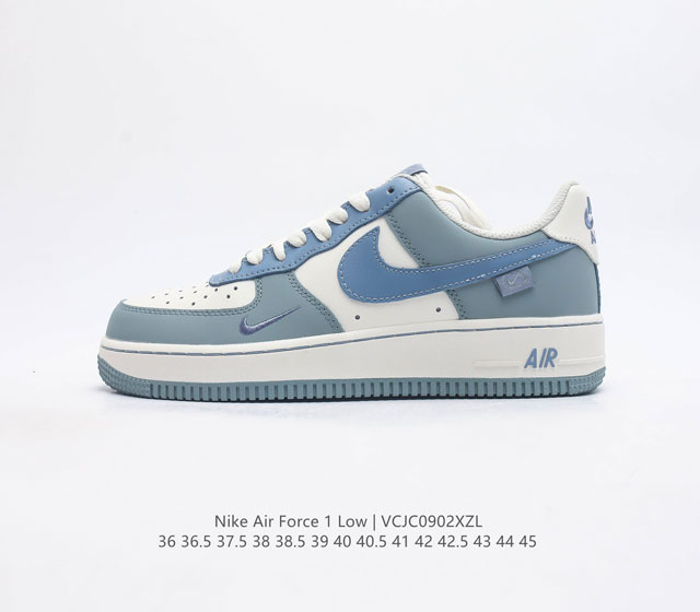 耐克nike Air Force 1 Low 空军一号低帮百搭休闲运动板鞋 柔软 弹性十足的缓震性能和出色的中底设计 横跨复古与现代的外型结合 造就出风靡全球三