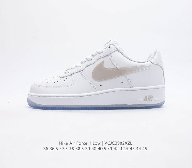 耐克nike Air Force 1 Low 空军一号低帮百搭休闲运动板鞋 柔软 弹性十足的缓震性能和出色的中底设计 横跨复古与现代的外型结合 造就出风靡全球三