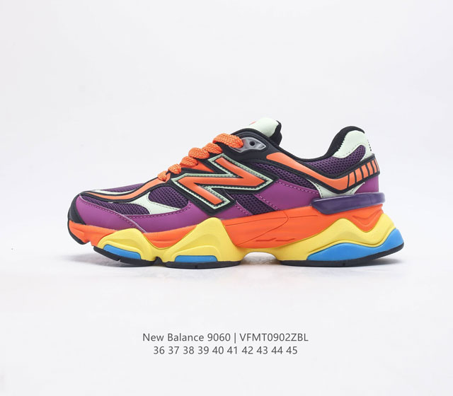 Nb 新百伦 New Balance Nb9060官方正品春季千禧小象蹄男女款9060舒适百搭老爹鞋 全新 9060 款式将经典风格与现代设计融合到日常多功能性