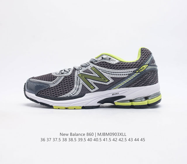 Nb 新百伦 New Balance Ml860 V2 系列复古老爹风休闲运动慢跑 采用丝光猪巴皮革拼接透气网眼织物鞋面t-Beam大底提供足步弓支撑 保持步态